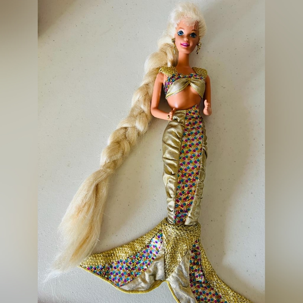 Jewel hair mermaid barbie doll - Picture 12 of 13